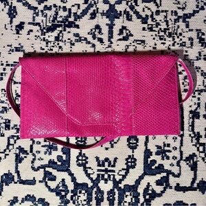 Elegant Pink Clutch Bag